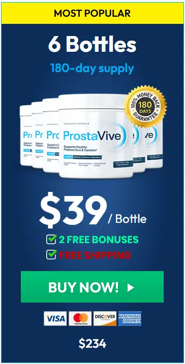 Buy Prostavive 6 Bottles